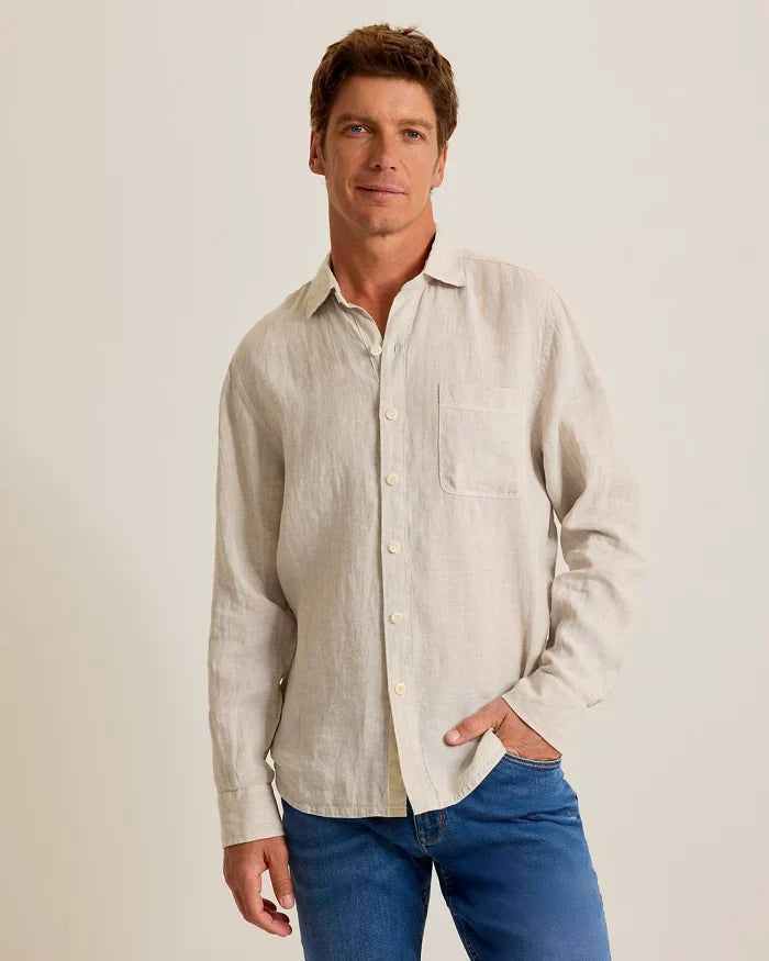 Paradise BreezerLong-Sleeve in Natural - Madison's Niche