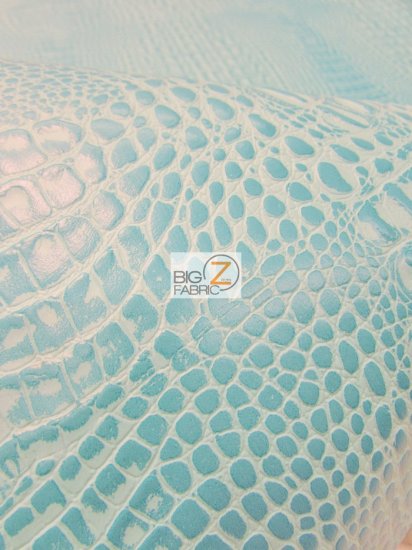 Passion Purple Crocodile Marine Vinyl Fabric / Sold By The Yard