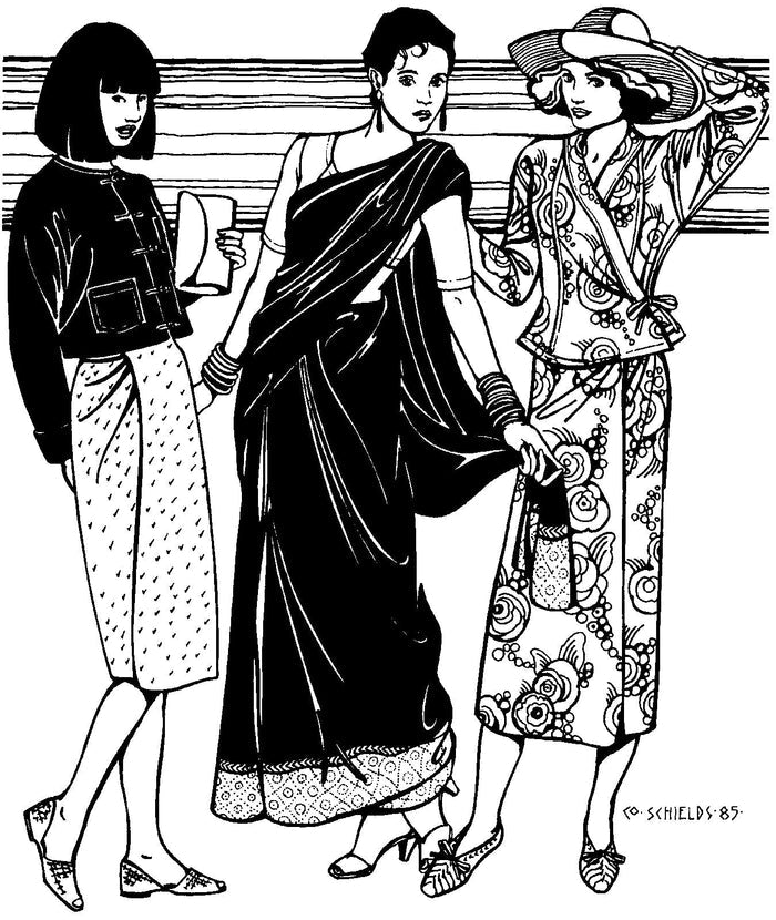 Pattern 134 South Asian Tops & Wraps