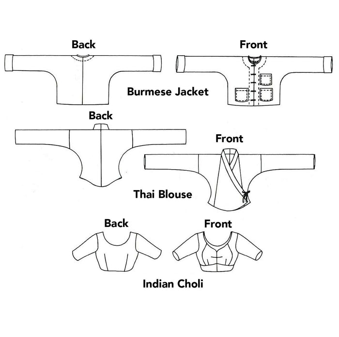 Pattern 134 South Asian Tops & Wraps