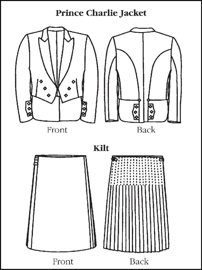 Pattern 154 Child's Scottish Kilt & Jacket