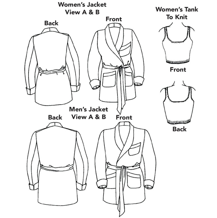Pattern 238 Le Smoking Jacket