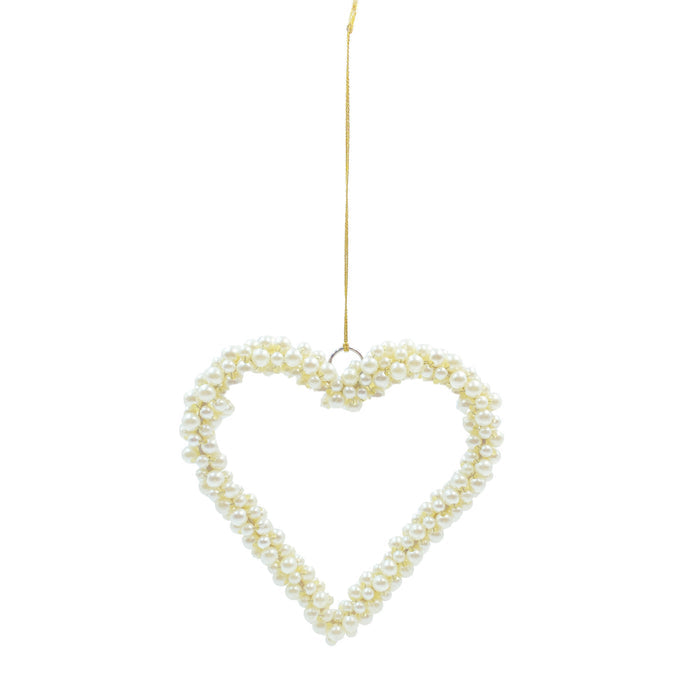 Pearl Heart Ornament