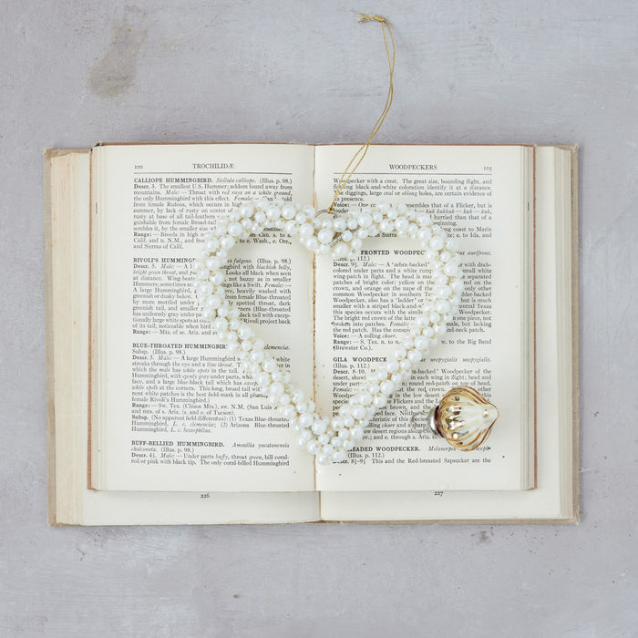 Pearl Heart Ornament
