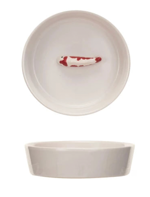 Pet Bowl with Fish - Madison's Niche