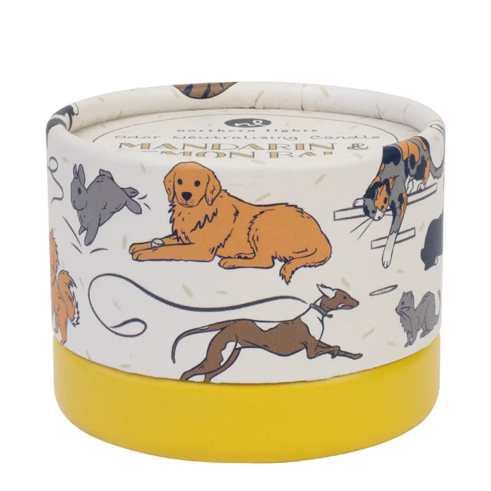 Pet Candle in Mandarin & Lemon Balm - Madison's Niche
