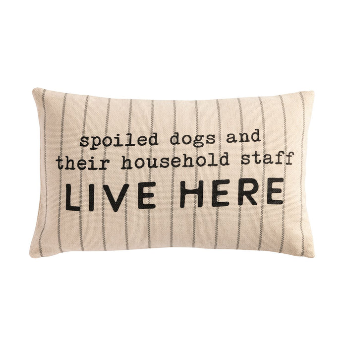 Pet Striped Pillow - Madison's Niche