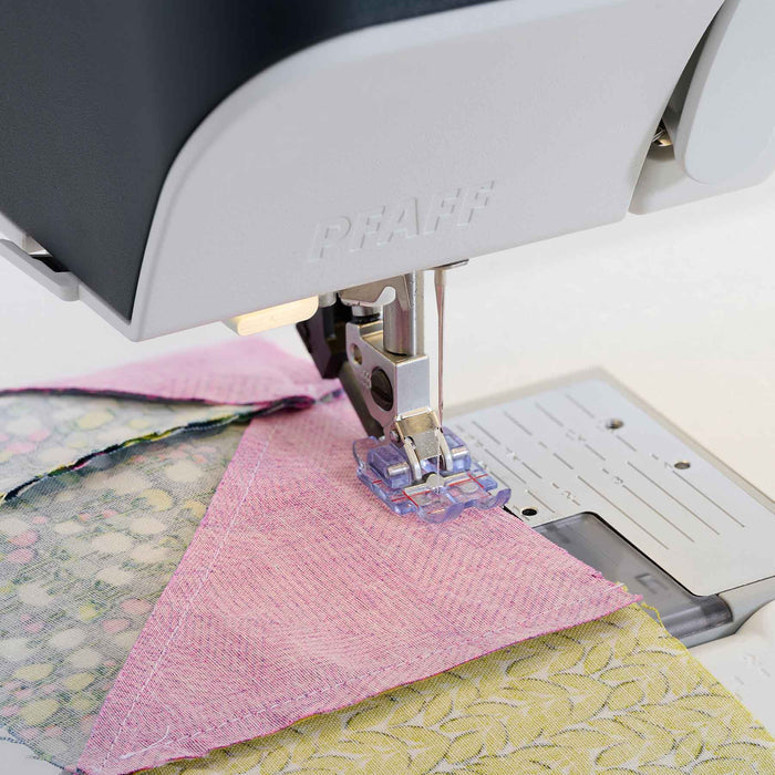 PFAFF® Clear 1/4 inch Quilting Foot for IDT™ System -- Product Image