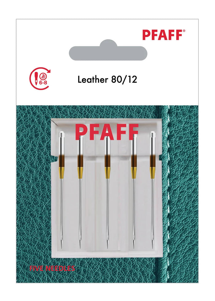 PFAFF® Leather Needles Size 80/12 5-Pack -- Product Image