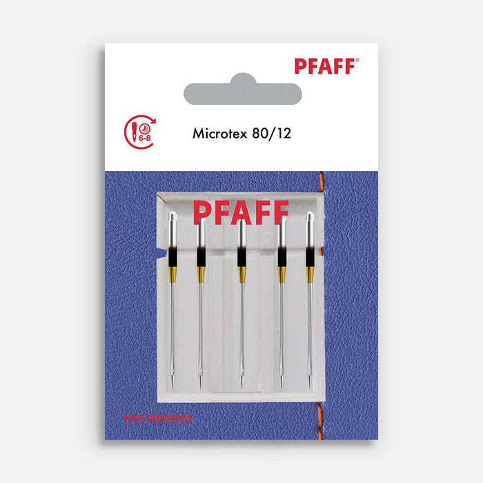PFAFF® Microtex Needles Size 80/12 5-Pack -- Product Image
