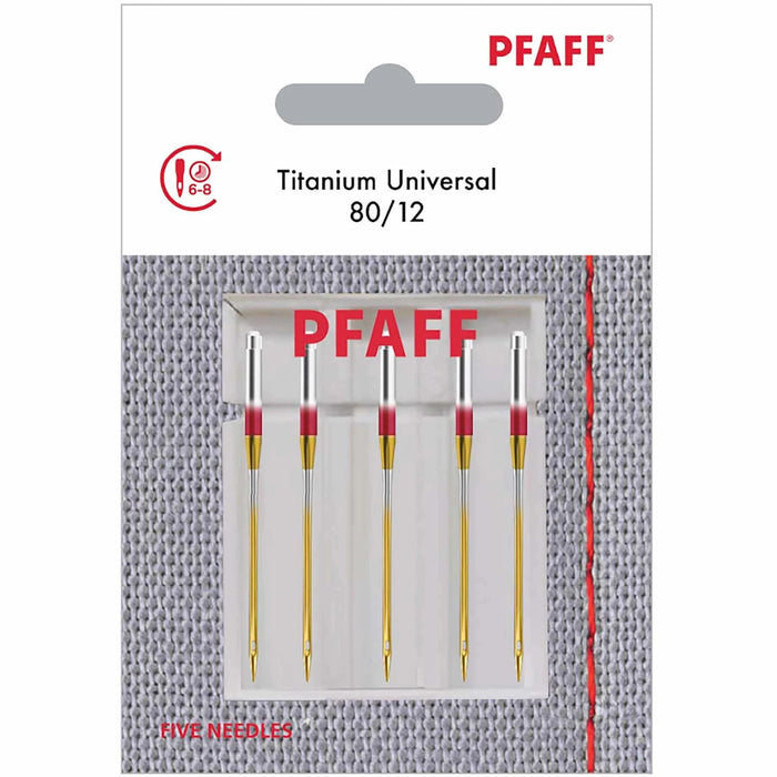 PFAFF® Titanium Universal Needles Size 80/12 5-Pack -- Product Image