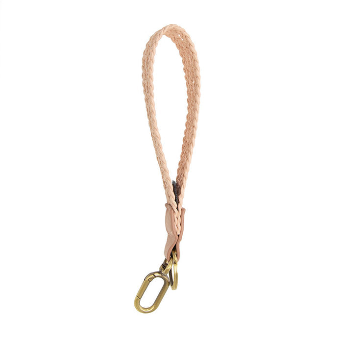 Pink Braided Keychain - Madison's Niche