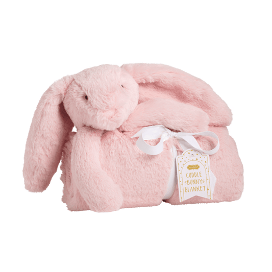 Pink Cuddle Bunny Blanket - Madison's Niche