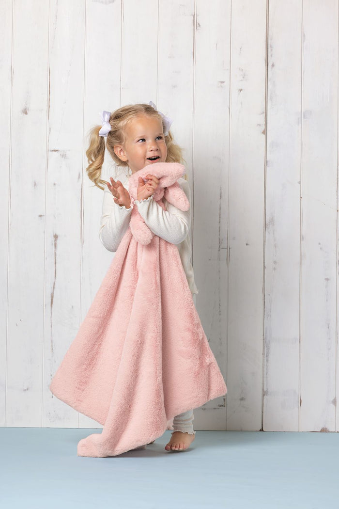 Pink Cuddle Bunny Blanket - Madison's Niche