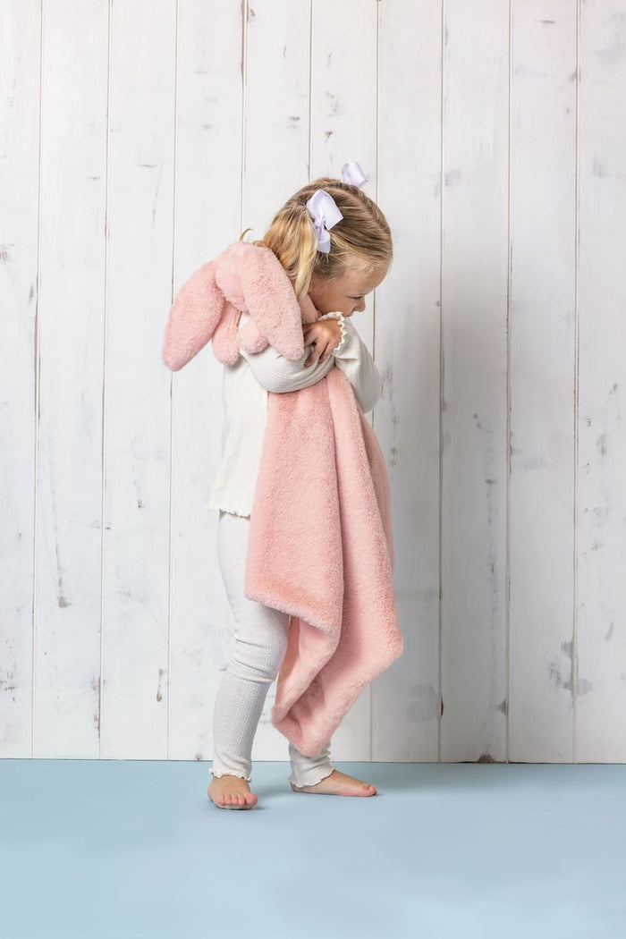 Pink Cuddle Bunny Blanket - Madison's Niche
