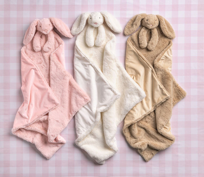 Pink Cuddle Bunny Blanket - Madison's Niche