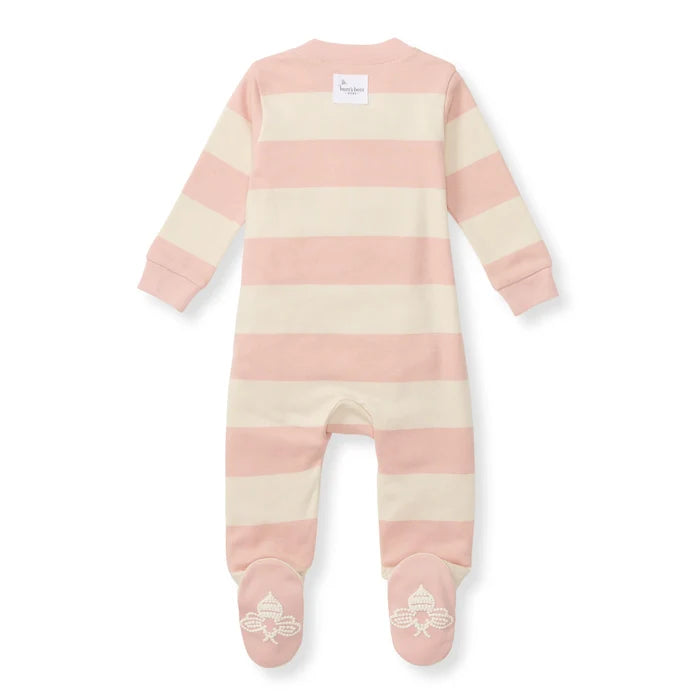 Pink Stripe Sleep & Play
