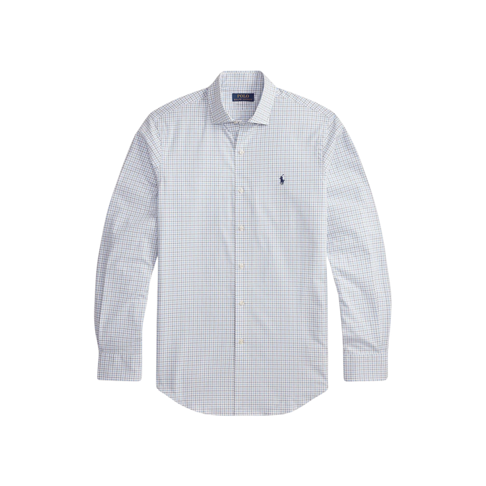 Plaid Poplin Sport Shirt