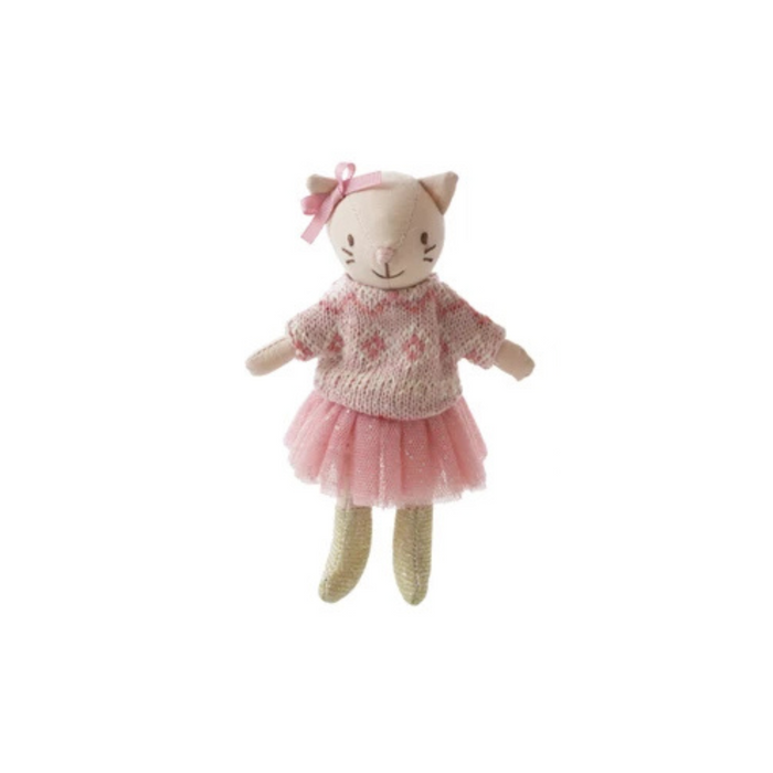 Plush Cotton Animal in Dresses - Madison's Niche