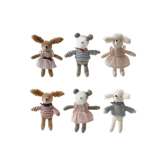 Plush Dog in Clothes - Madison's Niche
