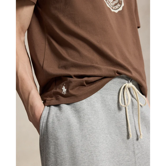 Polo Crest Graphic T-Shirt in Brown
