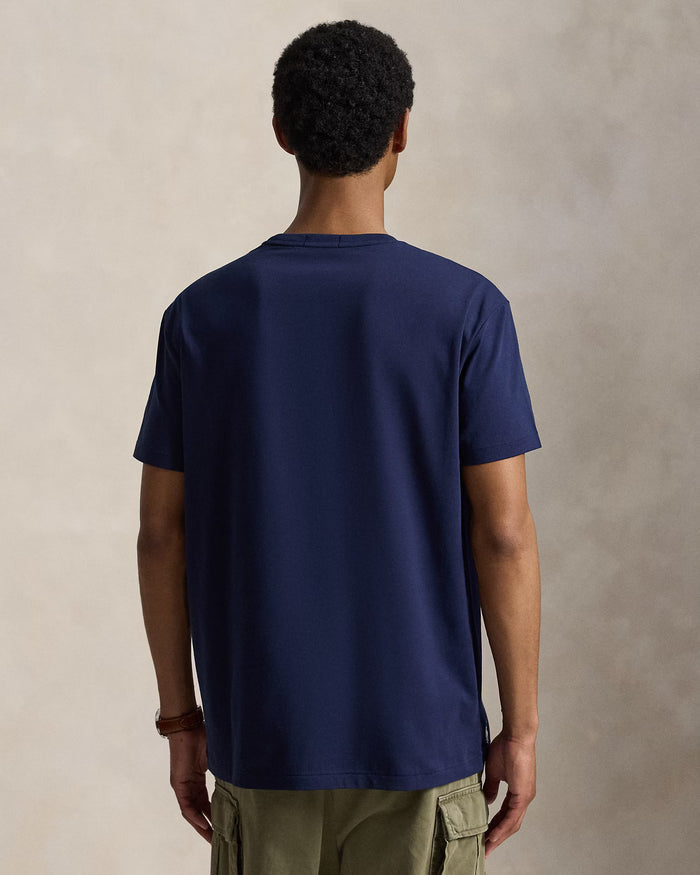 Polo Crest Graphic T-Shirt in Navy