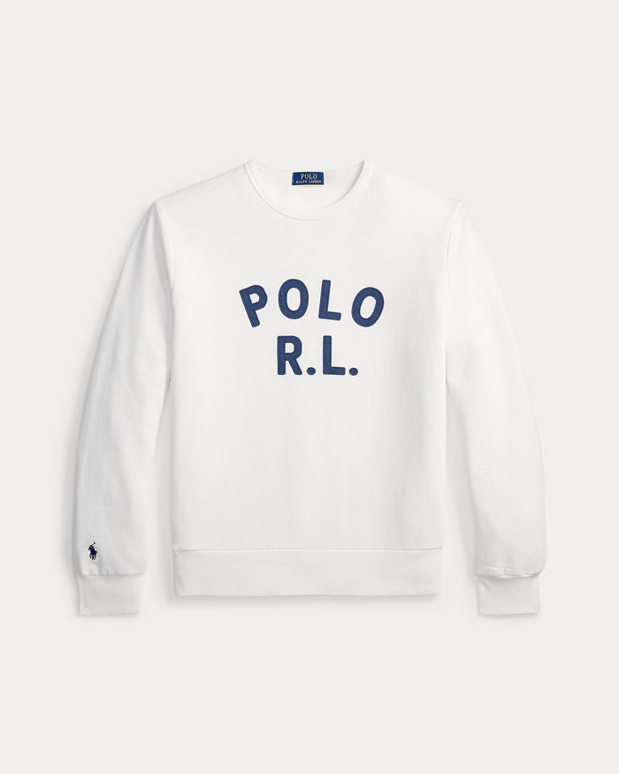 Polo Graphic Sweatshirt in White - Madison's Niche