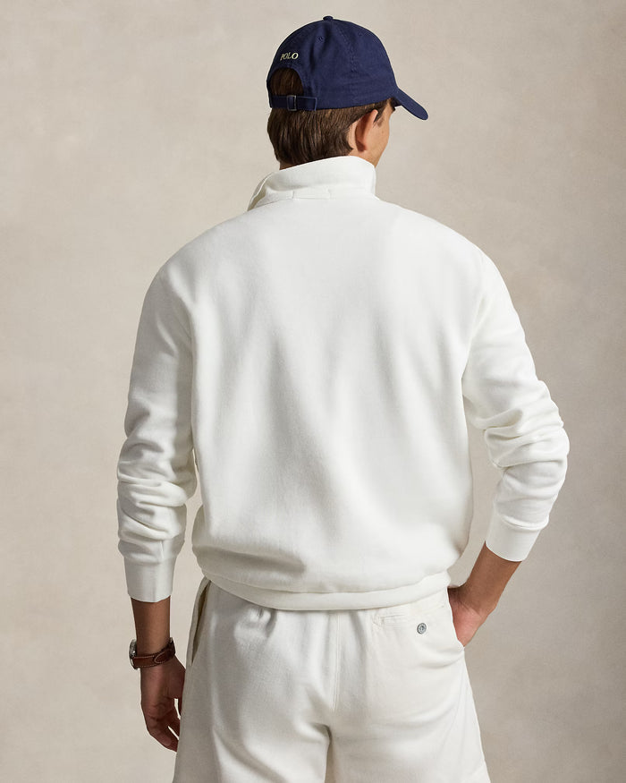 Polo Graphic Sweatshirt in White - Madison's Niche