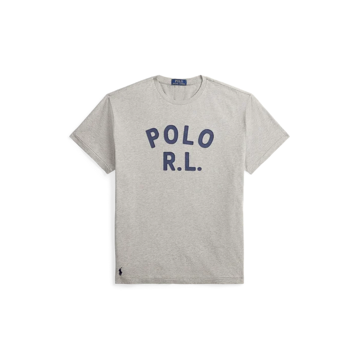 Polo Graphic T-Shirt in Grey - Madison's Niche