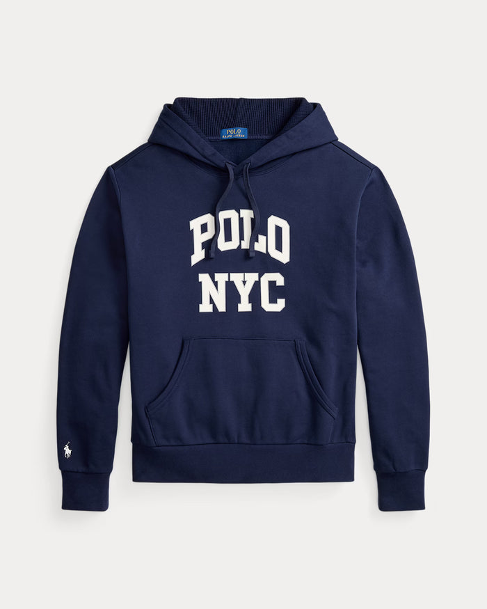 Polo NYC Graphic Hoodie in Navy - Madison's Niche