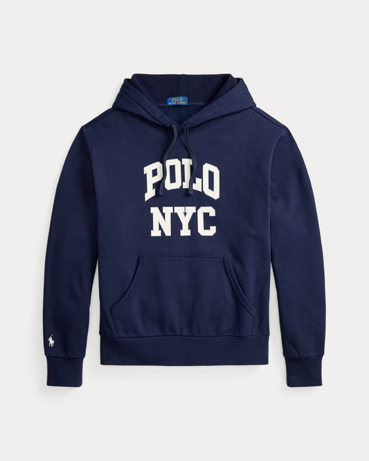 Polo NYC Graphic Hoodie in Navy - Madison's Niche