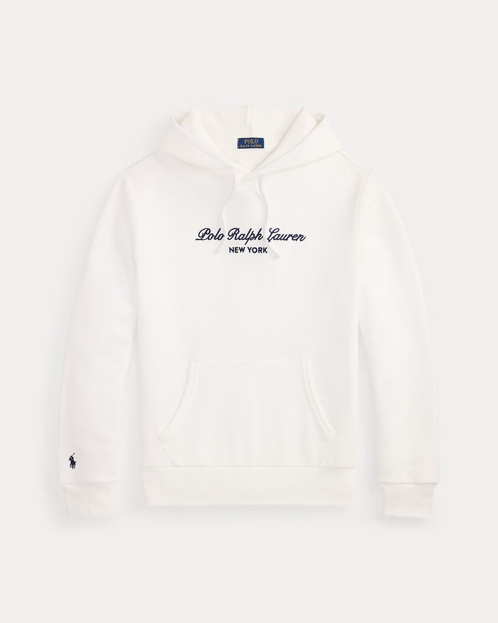 Polo RL Graphic Hoodie in White