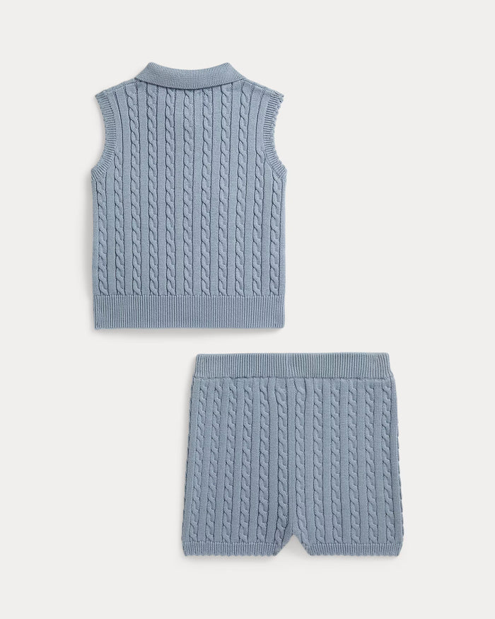 Polo Sweater & Short - Madison's Niche