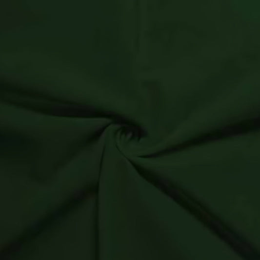 Ponte De Roma Jersey Knit Spandex Fabric / Hunter Green / Sold By The Yard