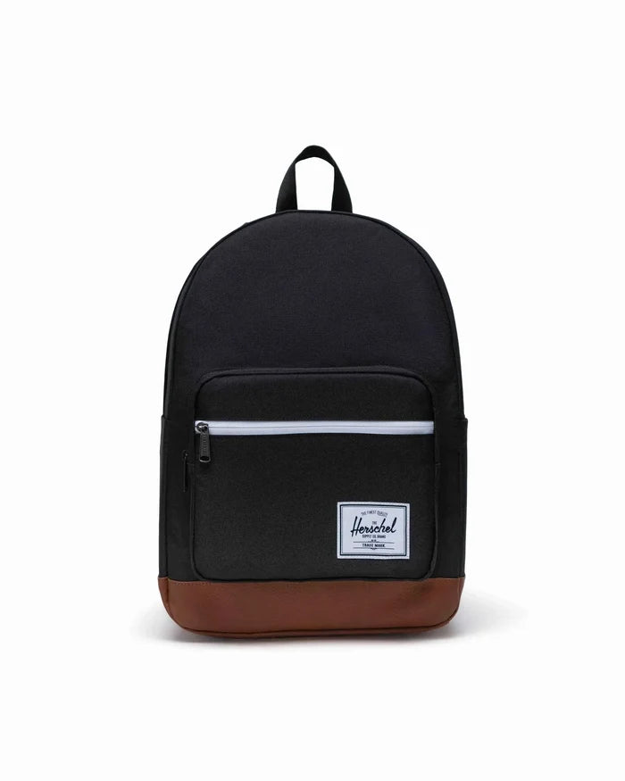 Pop Quiz Backpack in Black & Tan - Madison's Niche