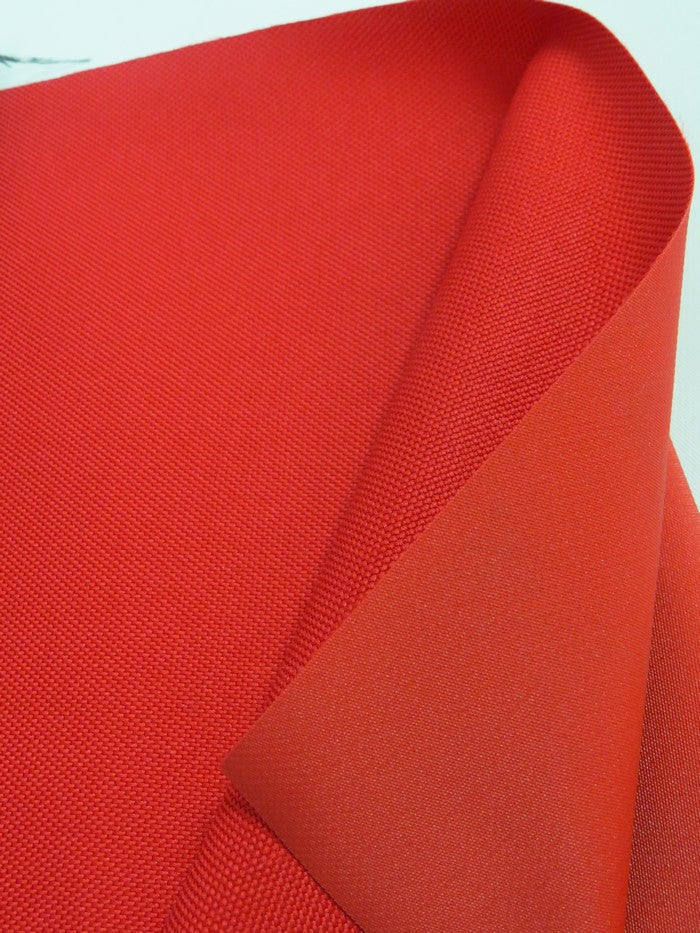 Premium Canvas PVC Outdoor Waterproof Fabric / Burgundy / Sold By The Yard