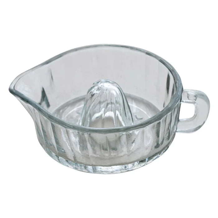 Pressed Glass Juicer with Handle - Madison's Niche