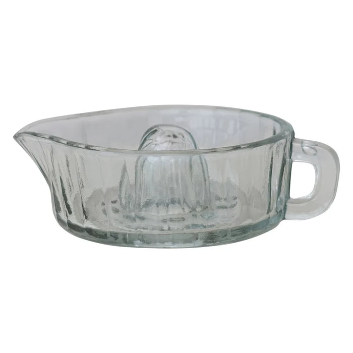 Pressed Glass Juicer with Handle - Madison's Niche