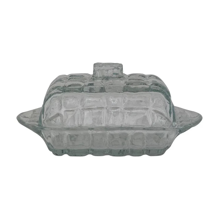 Presses Glass Butter Dish - Madison's Niche