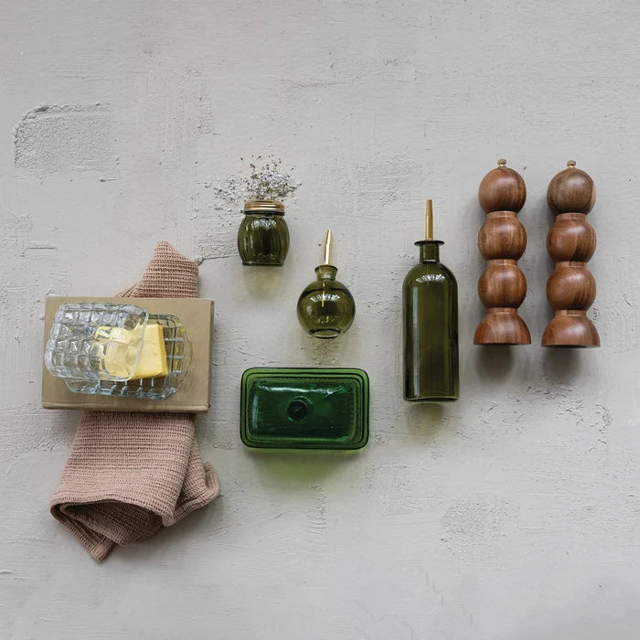 Presses Glass Butter Dish - Madison's Niche