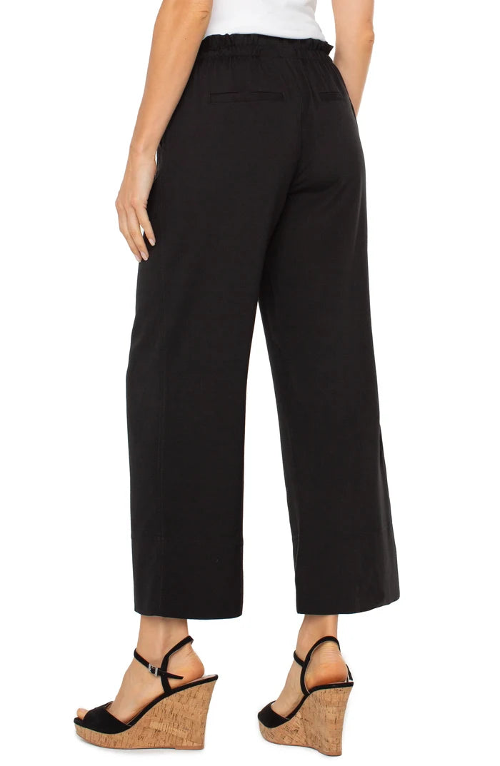 Pull on Tie Waist Wide Leg Pant - Madison's Niche