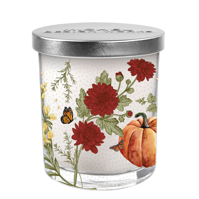 Pumpkin Delight Glass Candle