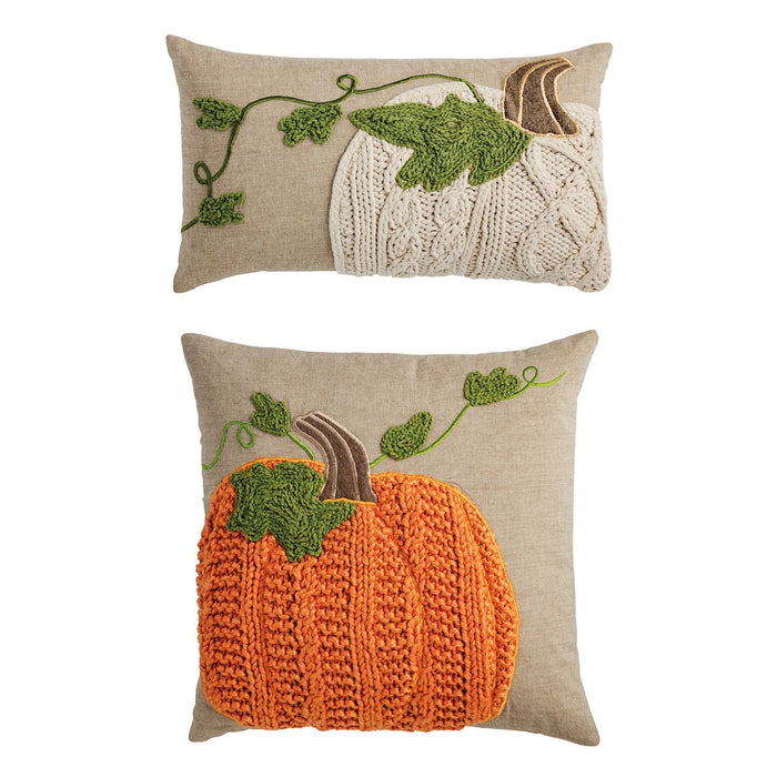 Pumpkin Vine Pillow