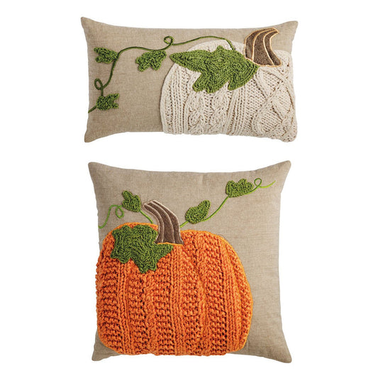 Pumpkin Vine Pillow