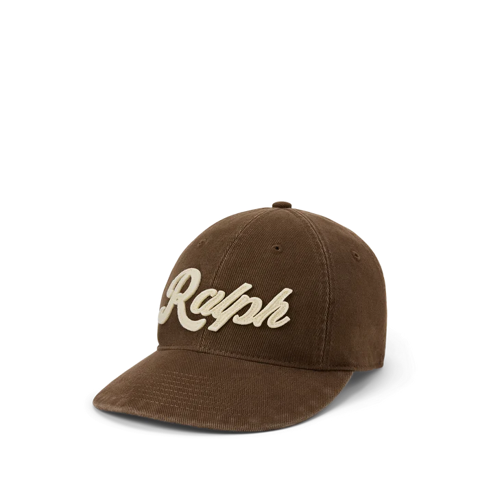 Ralph Twill Baseball Cap in Cooper Brown