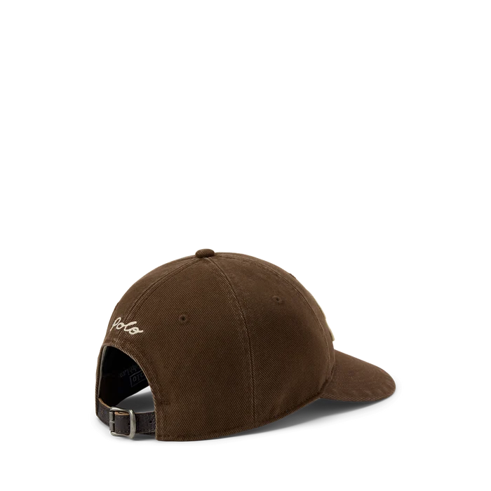 Ralph Twill Baseball Cap in Cooper Brown