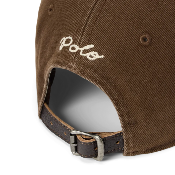 Ralph Twill Baseball Cap in Cooper Brown
