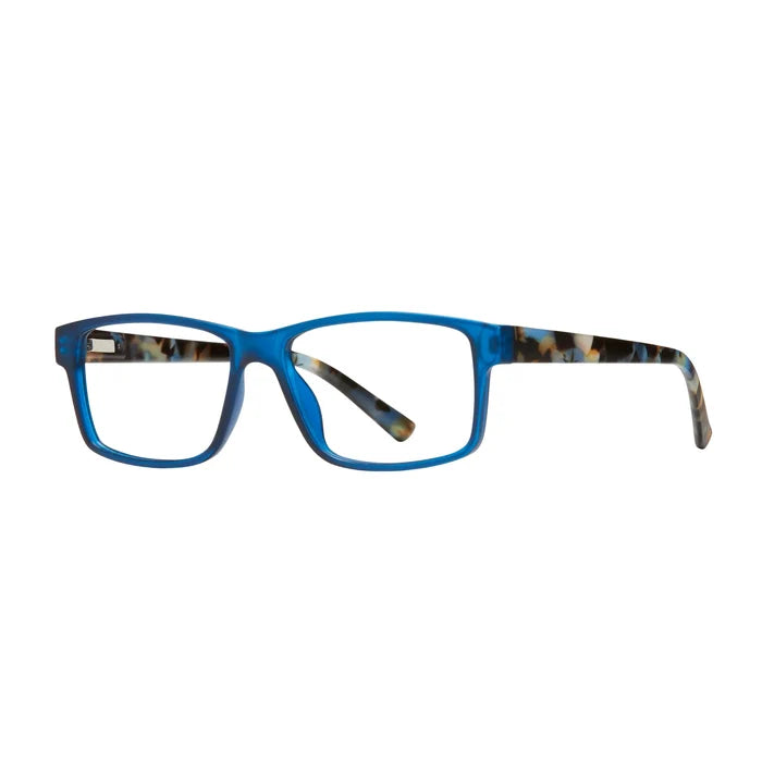 Ranger Blue Light Readers in Blue and Brown Tort - Madison's Niche