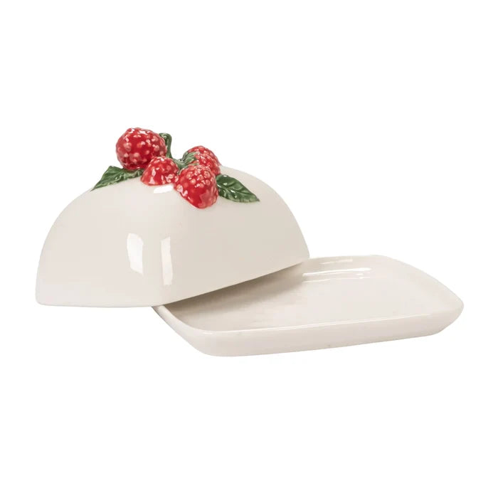 Raspberry Butter Dish - Madison's Niche