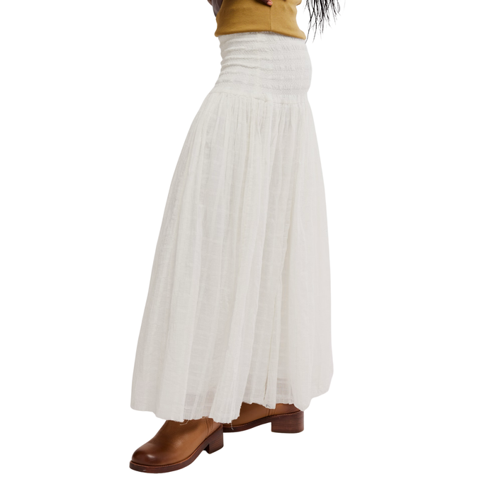 Raven Solid Maxi in Ivory - Madison's Niche